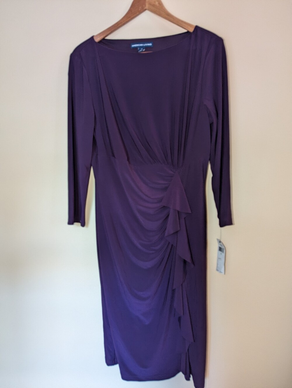NWT American Living dress in eggplant size 14
